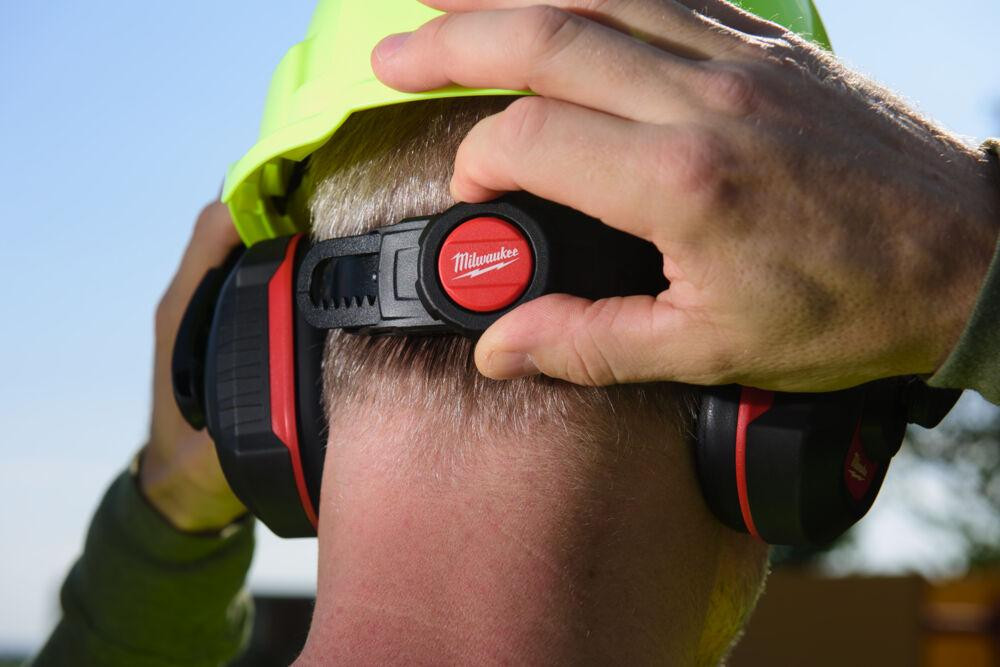 Каска захисна BOLT100 Hi-Vis MILWAUKEE, не вентильована, жовта Одеса - фото 3