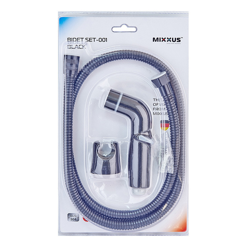 Набір для гігієнічного душу Mixxus Bidet SET-001 Black    ( LE2774 ) 30183 Харків - фото 3