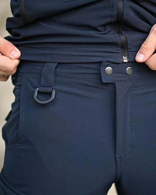 Еластичний тактичний костюм agony синій дснс НП4889 Одеса - фото 9