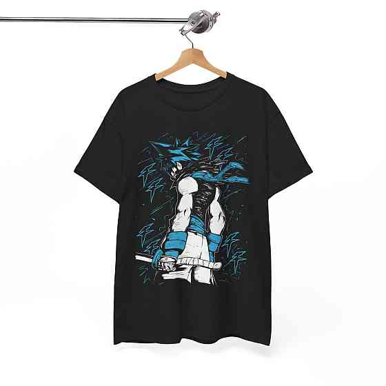 Футболка для мальчика аниме Блакк Стар Соул Еатер оверсайз (рост от 165 до 180 ) Черний AnimeJ0464m Днепр