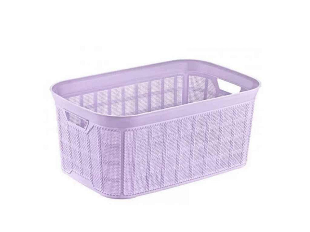 Корзина для белья 35л фиолетовый JUTE AK 581 ТМ AKAY Киев - изображение 1