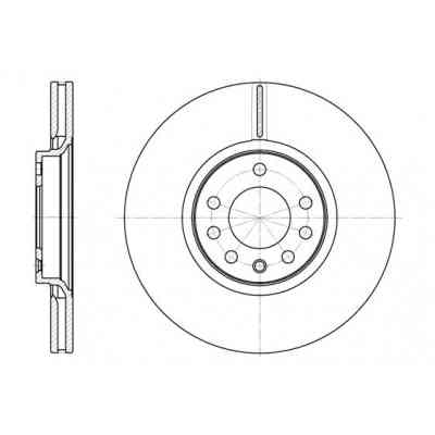 Тормозной диск REMSA 6729.10 Винница