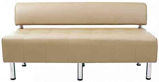 Диван Flay Office двійка зі спинкою 1550х650х750 Бежевий Київ