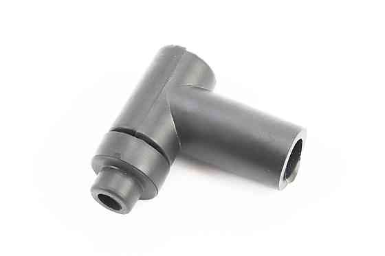 Ковпачок свічки "люлька" 90град ЧОРНИЙ "силікон" малий Київ