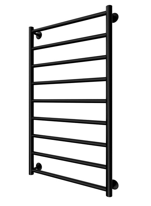 Водяна рушникосушарка Mario INOX Флет 970х530/500 чорний мат Київ - фото 1