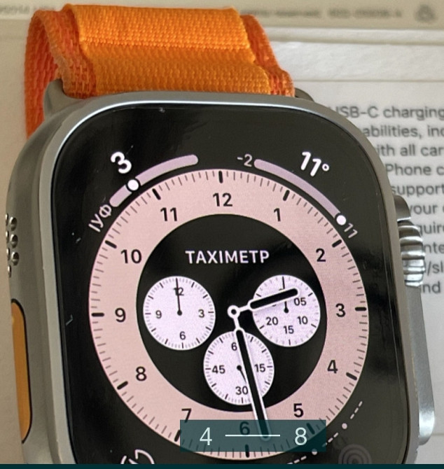 Смарт -Часы Apple Watch Ultra 49mm. Titanium Ceramic. Киев - изображение 5