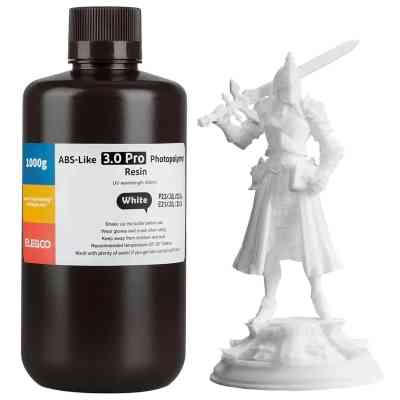 Фотополімерна смола ELEGOO Resin, ABS-like 3.0 pro 1кг, white (50.103.0245) Вінниця