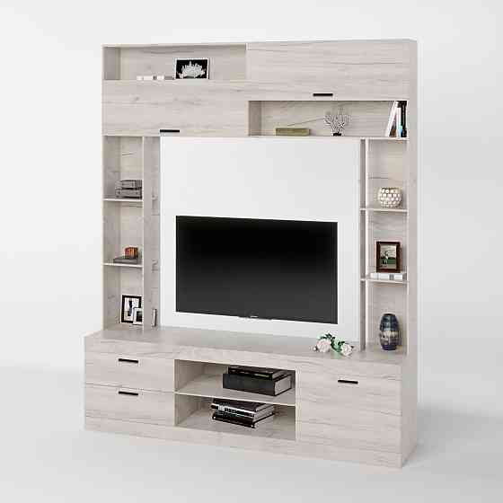 Стінка у вітальню Еверест Соната дуб крафт білий (DTM-2713) Дніпро