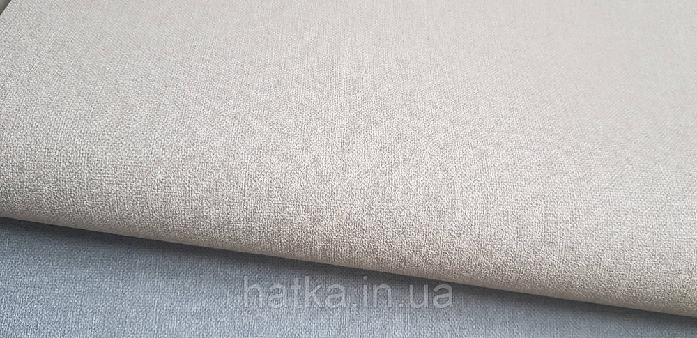 Обои виниловые на флизелине Rasch County Living метровые однотонные матовые под ткань лен кофе с молоком Киев - изображение 3