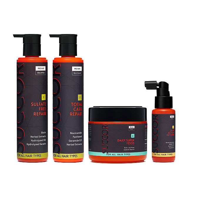 Комплексный бессульфатный уход для волос Set Soft Care Succor Винница - изображение 1