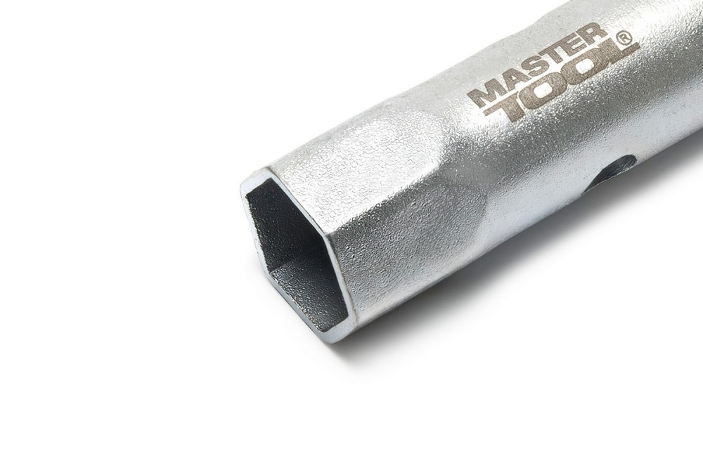 Ключ торцевий MASTERTOOL трубчастий 14×15 мм з отвором для воротка 73-1415 Коломыя - изображение 3