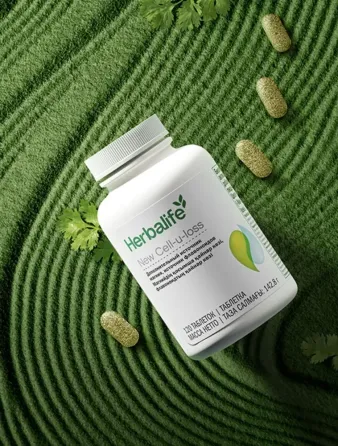 Новий Цел-у-лосос. Комплекс для виведення зайвої рідини з організму та зменшення целюліту Гербалайф,Формула для зменшення набряків Дніпро