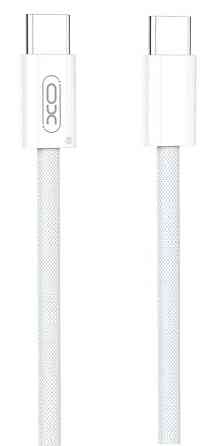 Кабель XO NBQ260A High-fashion Series Type-C to Type-C - 60W - 1m White (7102284) Київ