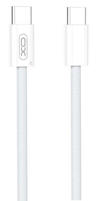 Кабель XO NBQ260A High-fashion Series Type-C to Type-C - 60W - 1m White (7102284) Київ - фото 3