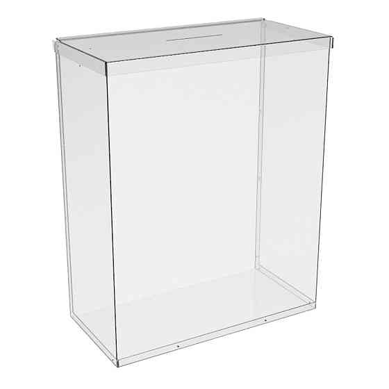 Ящик EKOSTAR без замка для пожертвований и сбора денег 400x200x500. Объем 40 литров Киев