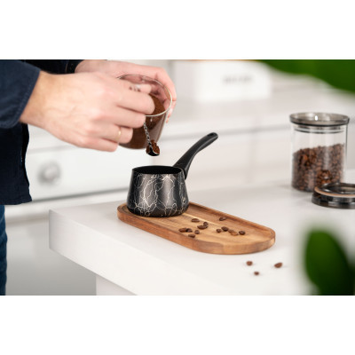 Турка Ardesto BLACK MARS граніт бакелітова ручка 0.5 (AR0850SG) Вінниця - фото 10