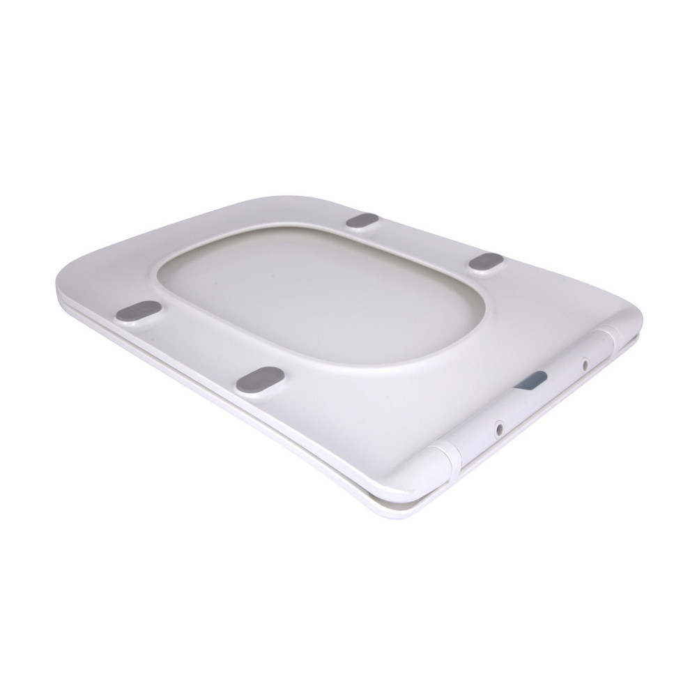 Qtap Сиденье для унитаза напольного (Aries) 445×360×30 мм, White, с микролифтом, Slim Duroplast, Quick Release QT03228302W3 Киев - изображение 4