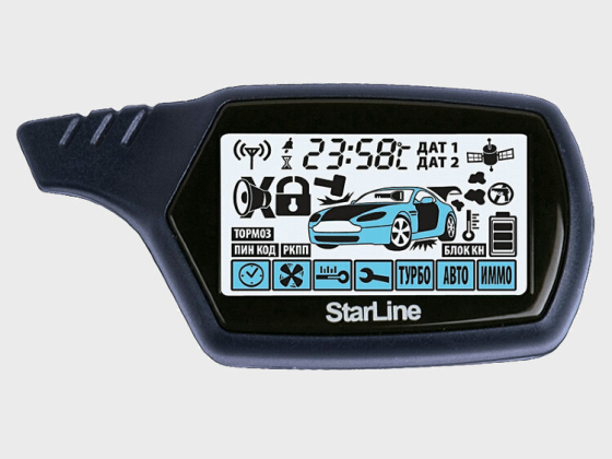 Брелок для автосигналізації StarLine B9 з ЖК-дисплеєм Київ