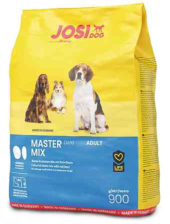 Сухой корм Josera JosiDog Master Mix (ЙозиДог Мастер Микс) корм для собак микс разноцветных крокетов, 900 г Винница