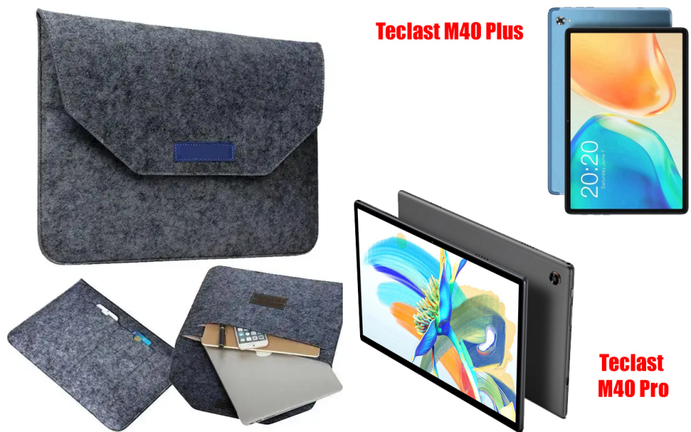 Сумка Wool із войлока для планшета Teclast М40 Plus, М40 Pro Київ - фото 1