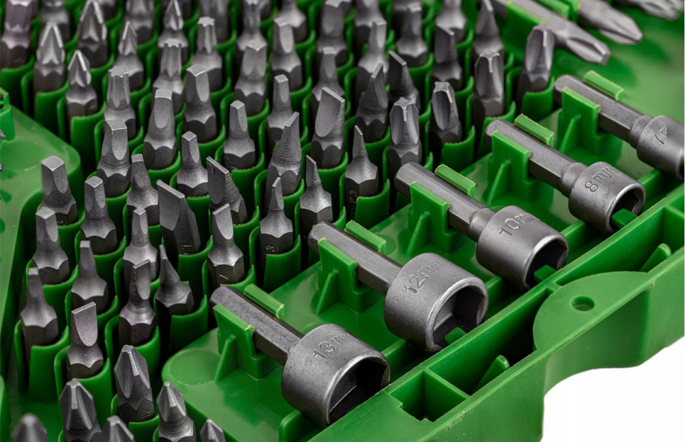 Набір біт та свердл 120 предметів Rockforce RF-10120 Одеса - фото 5