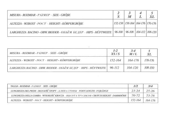 Колготки жіночі Lores Adriana 60 den XS/S 1/2 чорний Київ - фото 2