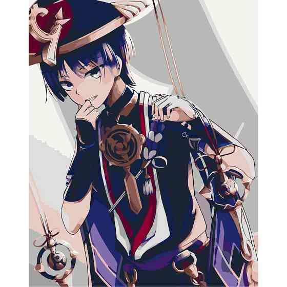 Картина по номерам без подрамника 