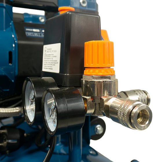 Потужний компресор безмасляний PROFI-TEC OFC-50.4 (50 л, 2.2 кВт, 475 л/хв) 007822 Київ