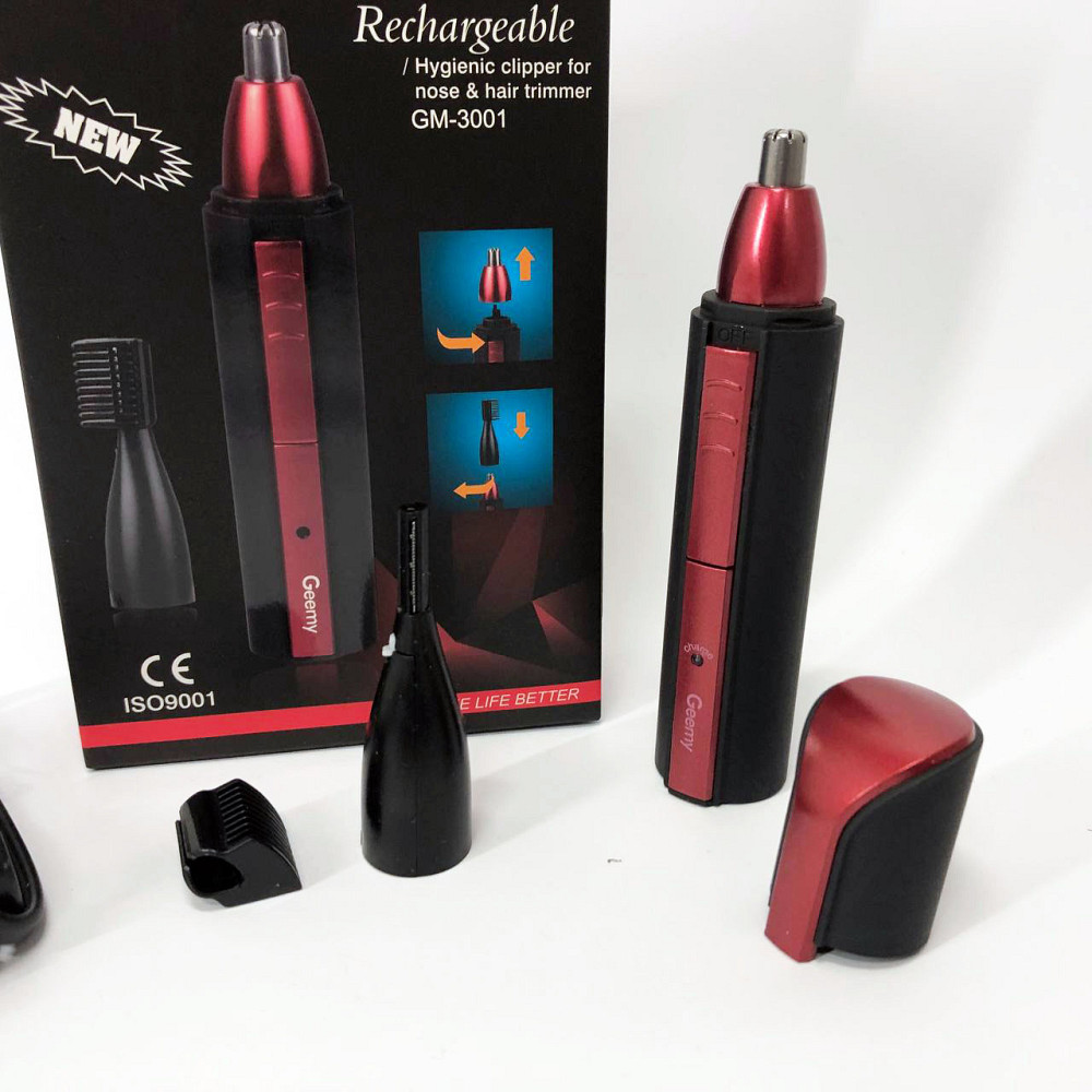 Тример для носа і вух для чоловіків Gemei, Тример насадка для носа гоління вух AY-80 Львів - фото 10