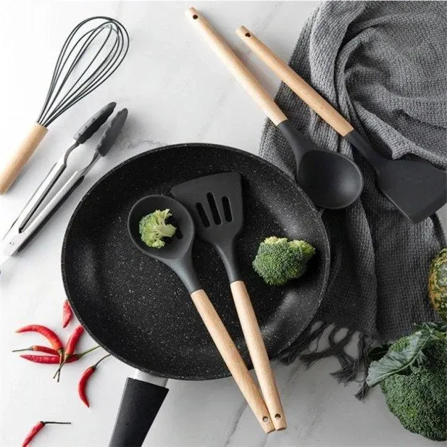 Универсальный набор кухонных принадлежностей UNIQUE UN-1871: 12 предметов для комфорта на кухне Одесса - изображение 4