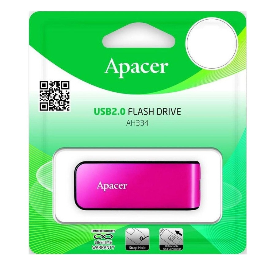 Флешка Apacer 32Гб USB 2.0 Рожева Київ - фото 5