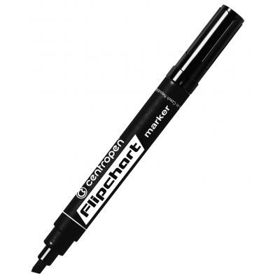 Маркер Centropen Flipchart 8560 1-4,6 мм, chisel tip, black (8560/01) Вінниця - фото 2