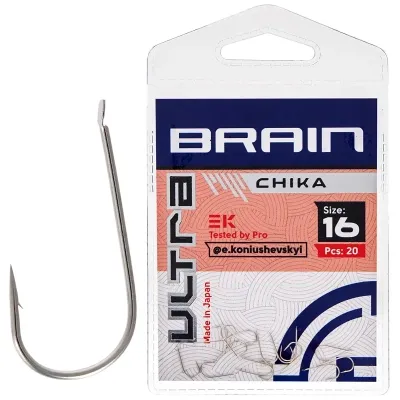 Крючок Brain Ultra Chika 16 (20шт/уп) (1858.52.62) Винница - изображение 1