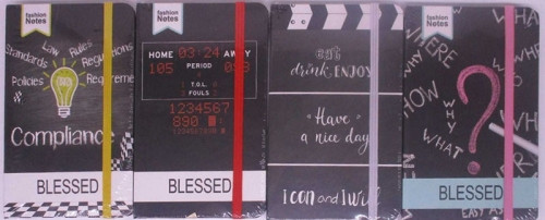 Блокнот на гумці "LKC" 696-090 96арк "Надписи" 9*14см, шт Київ - фото 1