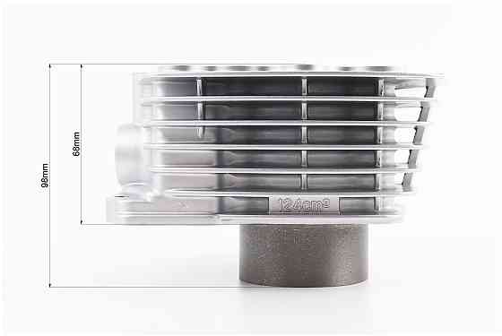 Циліндр к-кт (ЦПГ) 125cc Ø56,5мм (висота 70/97мм, палець 15мм) ZHENGHE Київ