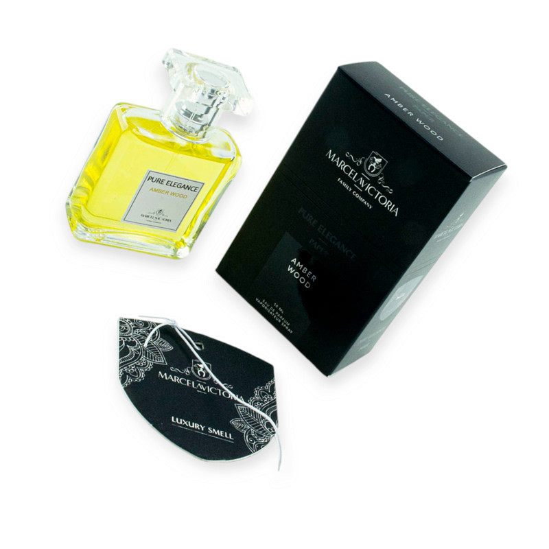 Ароматизатор спрей + лист marcel victoria pure elegance paper 50 мл 