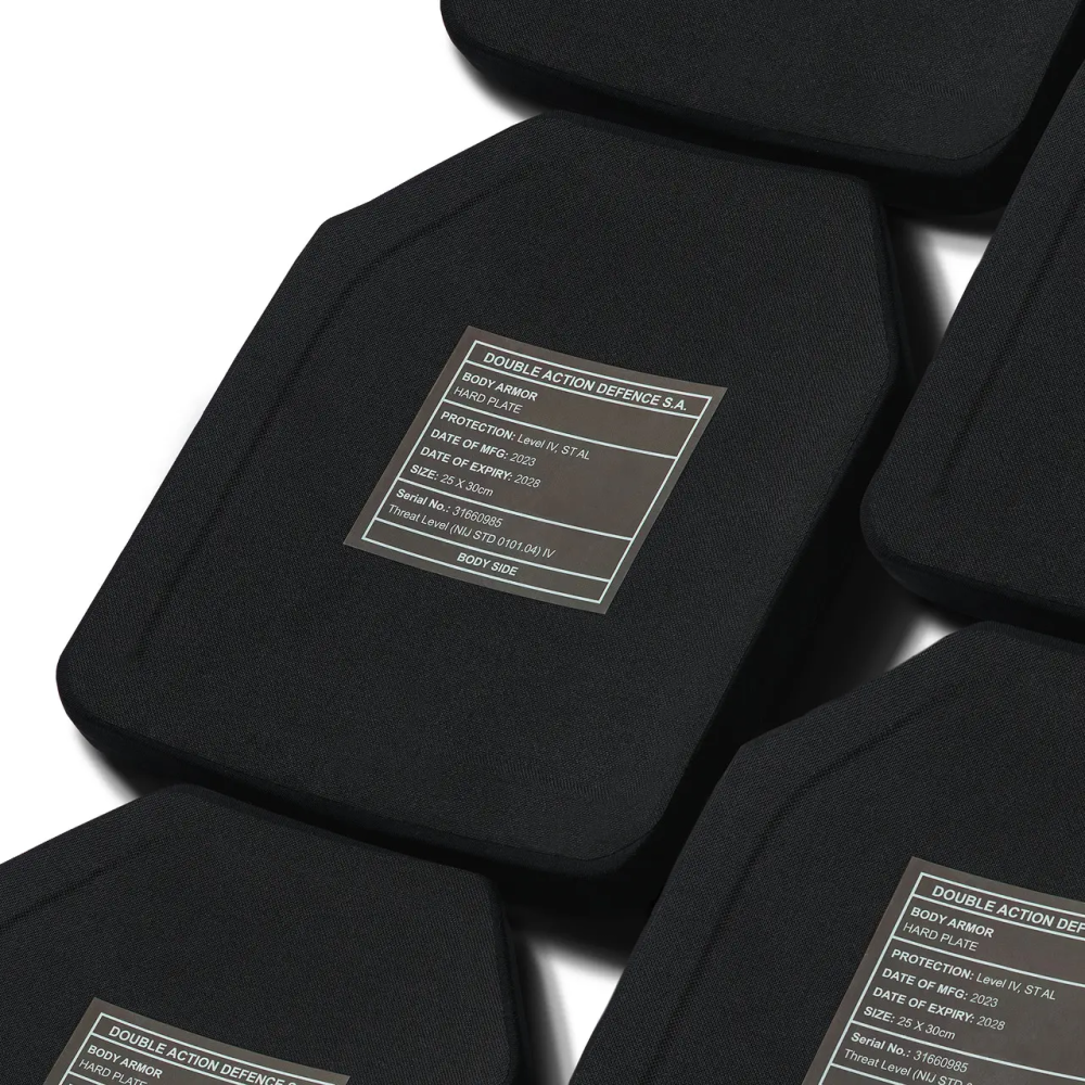 Комплект керамических бронеплит Double Action Defence NIJ Level IV (6 класс) 2.8 кг Киев - изображение 8