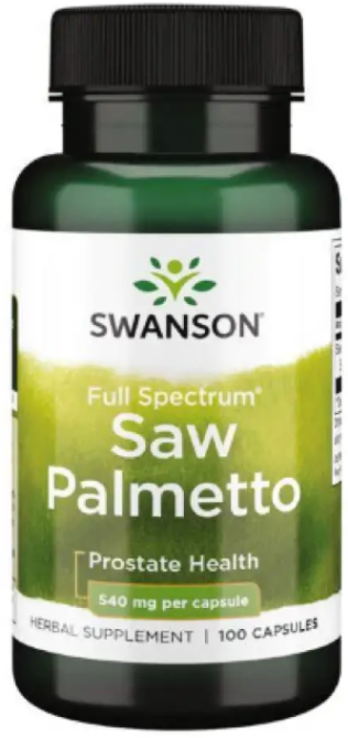 Со пальметто Swanson Saw Palmetto 540 mg 100 капс Киев - изображение 3