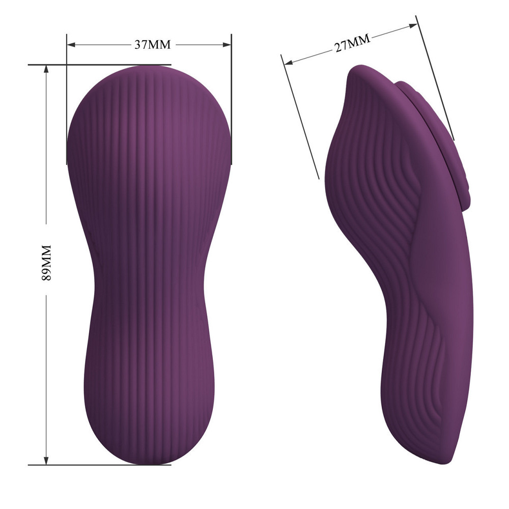 Вібратор - Pretty Love Mobile App Control Mane Stimulator Purple Sex Aura Київ - фото 10
