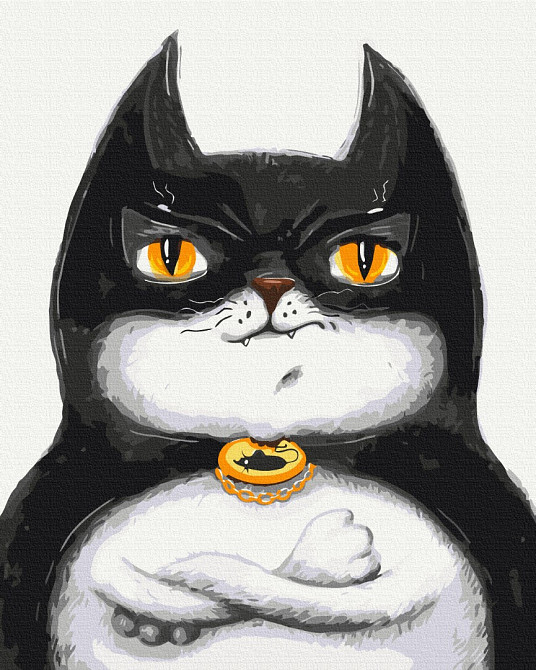 Котик Бетмэн ©Марианна Пащук Киев - изображение 1