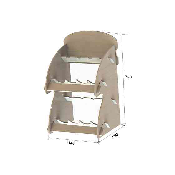 Стеллаж винный 