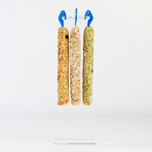 Лакомство Природа Колосок Коктейль для волнистых попугаев с сафлором лесной ягодой и кокосом 90 г Киев - изображение 2