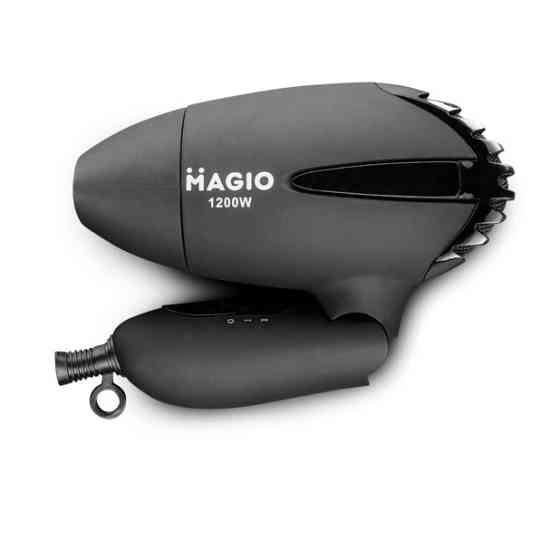 Фен професійний домашній для волосся Magio, Потужний фен для сушіння та укладання волосся IU-74 Львів