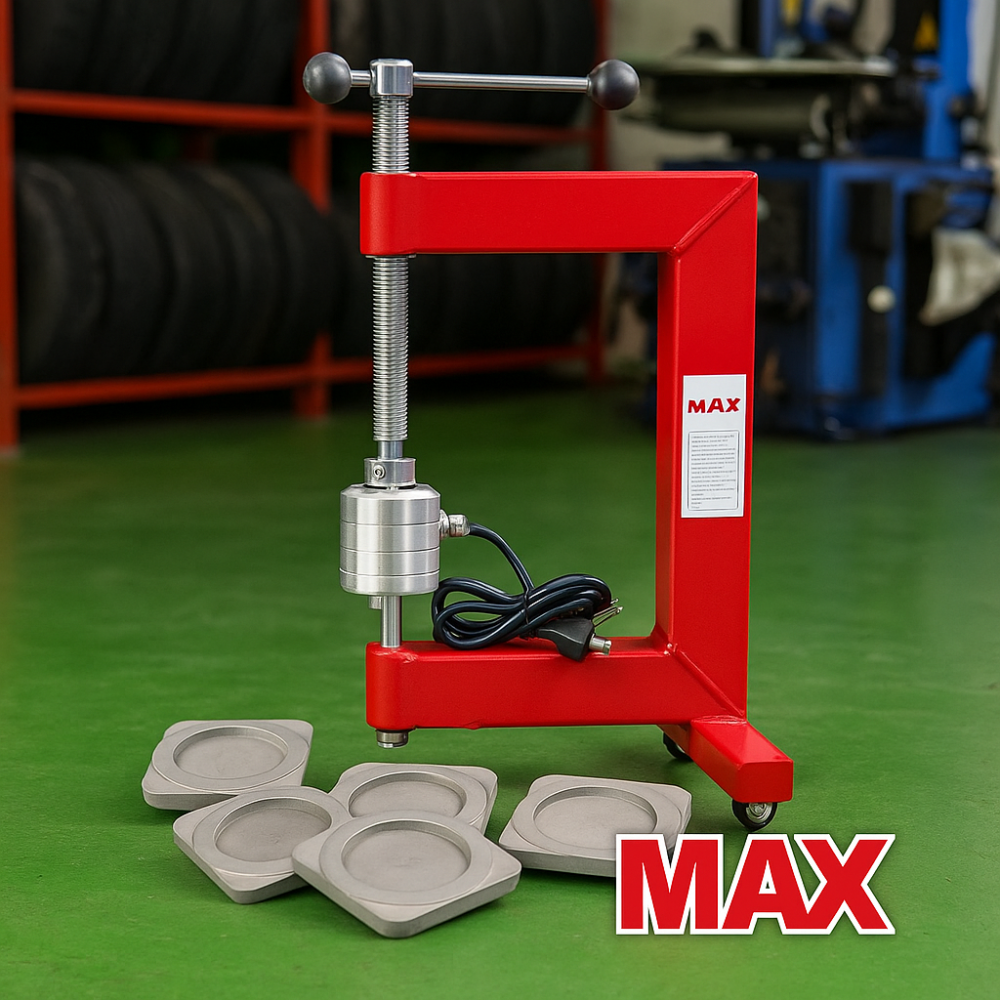 Вулканізатор MAX настільний 0.5 кВт 2 платформи для ремонту шин Львів - фото 1