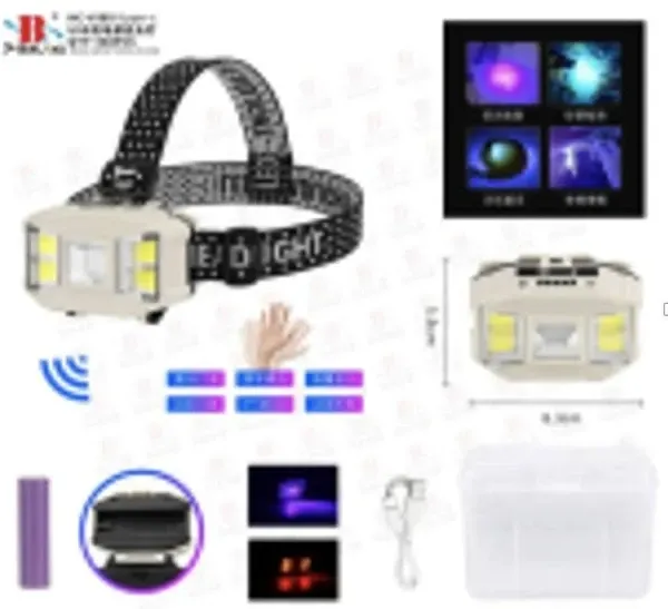 Ліхтарик HC 617 COB Сенсор RED/BLUE WARNING HC 617 (9964) від Bailong Одеса - фото 1