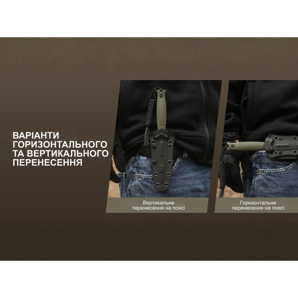 Ніж фіксований Civivi Perfrico C23026-1 з чохлом Киев - изображение 18