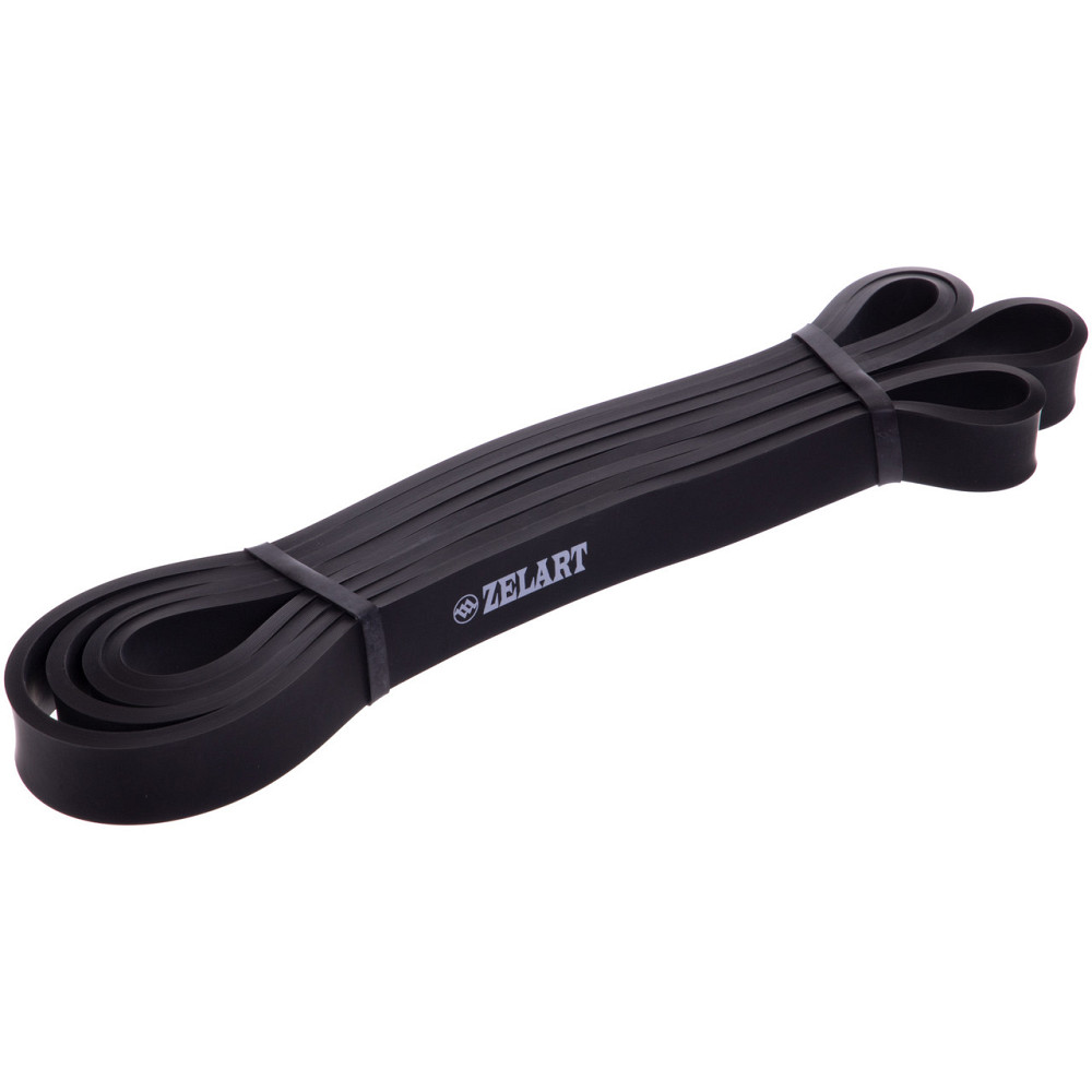 Гума-петля для підтягувань і тренувань стрічка силова Zelart-3917-BK Київ - фото 2