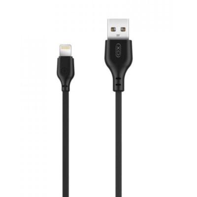 Дата кабель USB 2.0 AM to Lightning 1.0m 2.1A black XO (NB36-L-1-BK) Винница - изображение 1