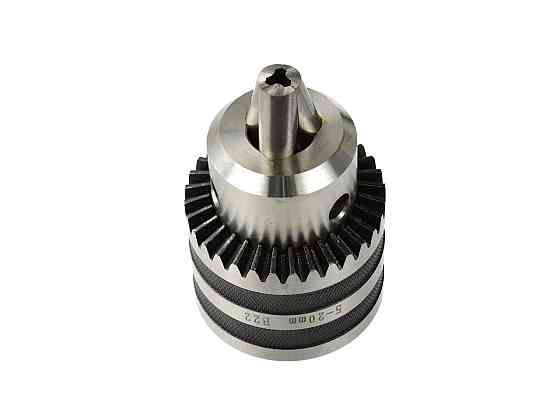 Патрон дриля "GeKo" з ключем, конус B22, свердло 5 - 20мм Стрый