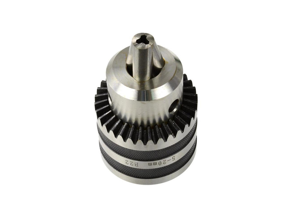 Патрон дриля "GeKo" з ключем, конус B22, свердло 5 - 20мм Стрый - изображение 3